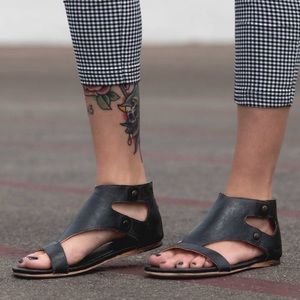 Bed Stu black Soto Sandals